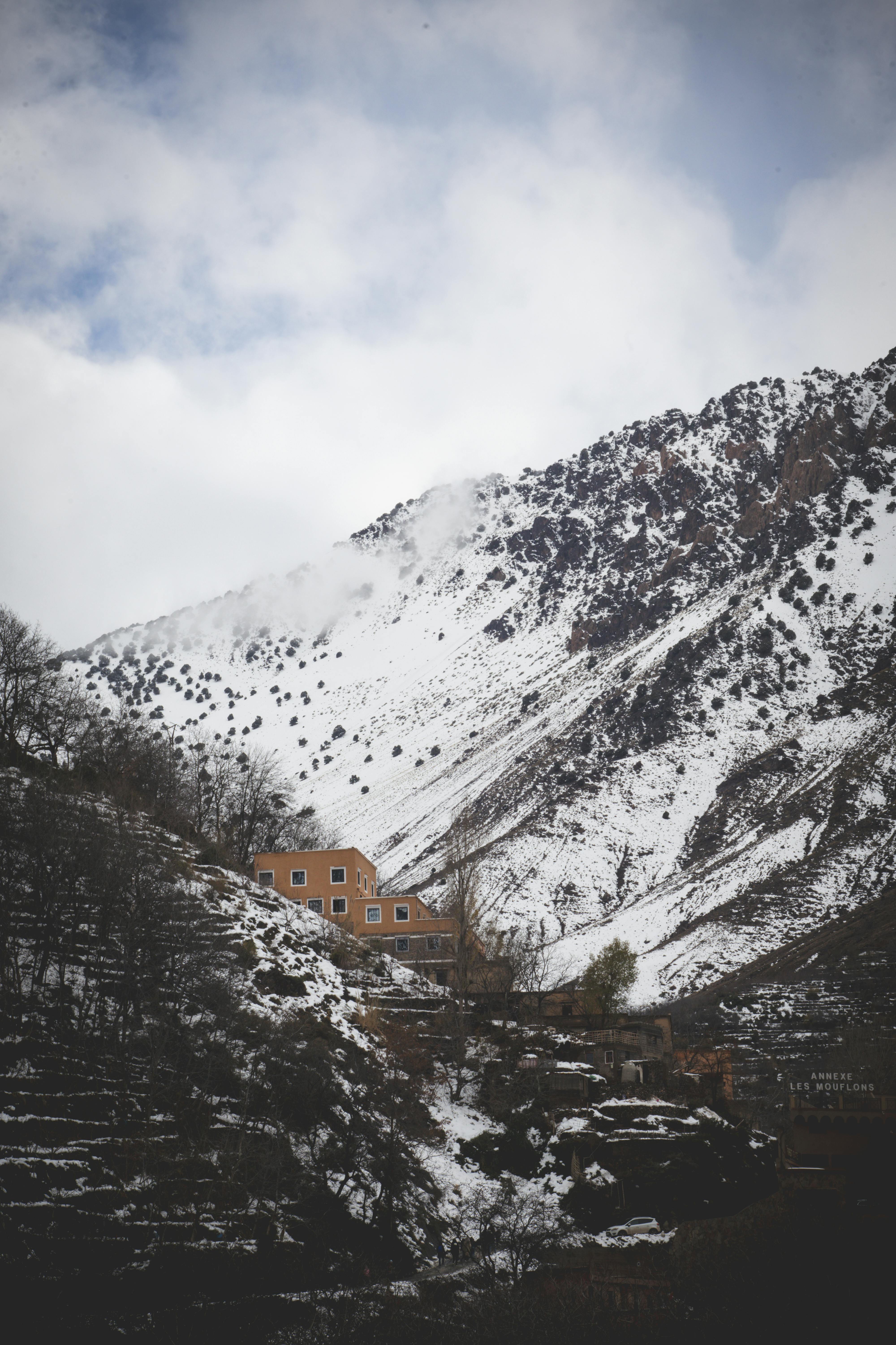 High Atlas Mountains on the route to the Sahara, Morocco